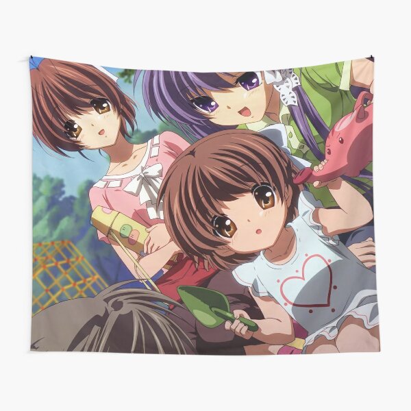 Clannad ~After Story~ - Fujibayashi Kyou - Fujibayashi Ryou - Furukawa  Nagisa - Tapestry (Chara-Ani)