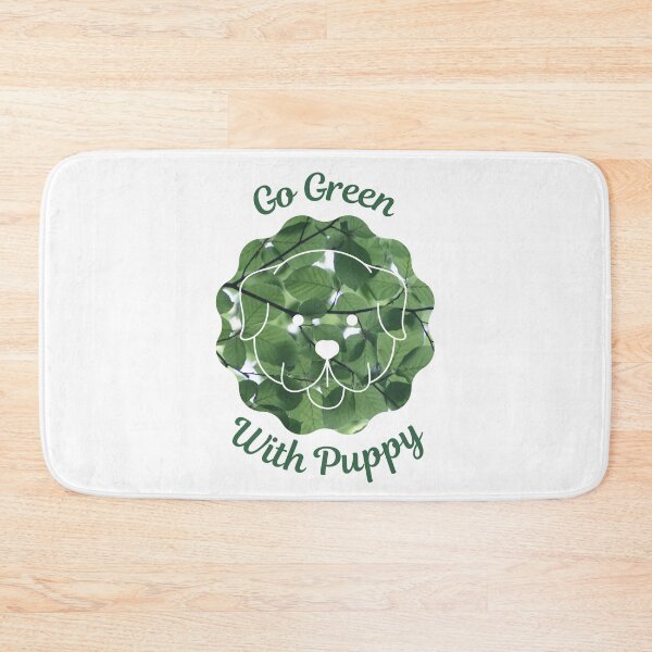 Item preview, Go Green With Puppy designed and sold by kucingmaikan.
