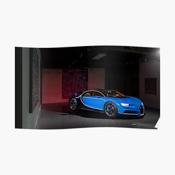 Bugatti Chiron Poster