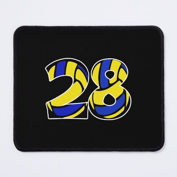 Item preview, Men's Volleyball Player Gift Number 28 designed and sold by RomualdGR.