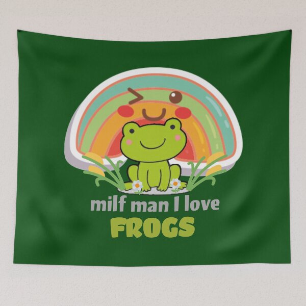 Item preview,  Milf man I love frogs. designed and sold by Umiska.