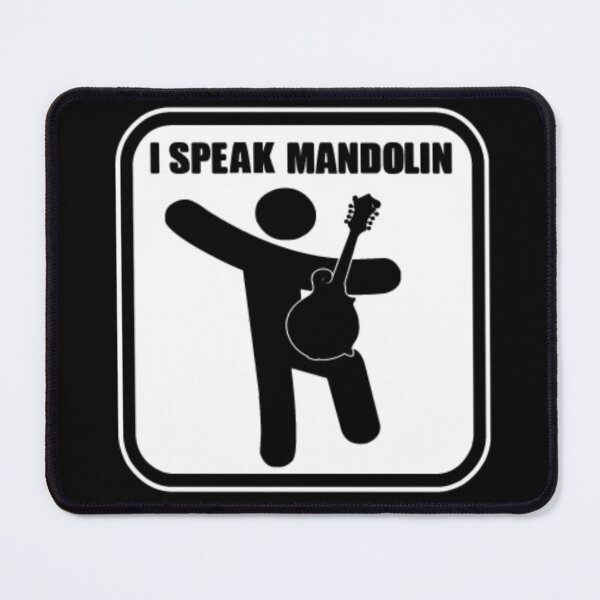 Item preview, I SPEAK MANDOLIN designed and sold by VellaThreads.