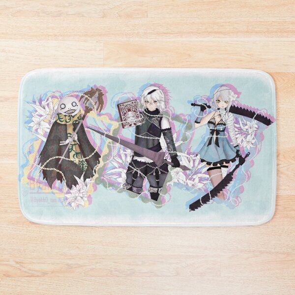 Item preview, Nier Replicant: The trio: Nier Brother, Kaine, Emil designed and sold by Byakko-Arts.