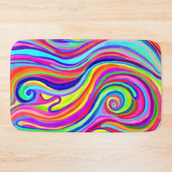 Item preview, Trippy Swirly Rainbow Abstract designed and sold by Deborah Camp.