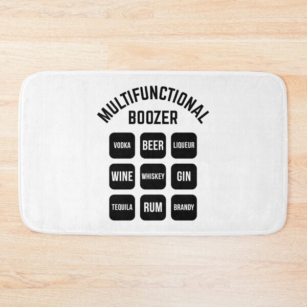 Item preview, Multifunctional Boozer (Drinking Alcohol / Black) designed and sold by MrFaulbaum.