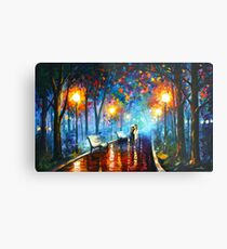 MISTY MOOD - Leonid Afremov Metal Print