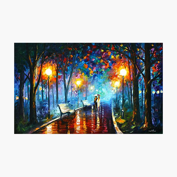 MISTY MOOD - Leonid Afremov Photographic Print
