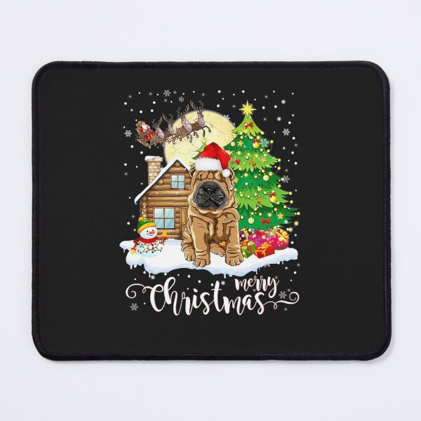 Item preview, Shar Pei Dog Merry Christmas Dog Lover designed and sold by maich45.