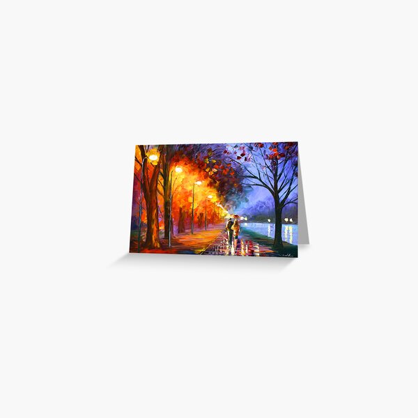 Item preview, ALLEY BY THE LAKE - Leonid Afremov designed and sold by Leonid Afremov.