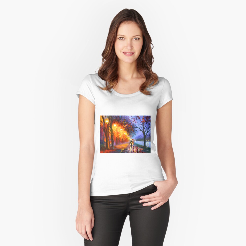 Item preview, Fitted Scoop T-Shirt designed and sold by vitebskart.