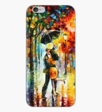 DANCE UNDER THE RAIN - Leonid Afremov iPhone Case