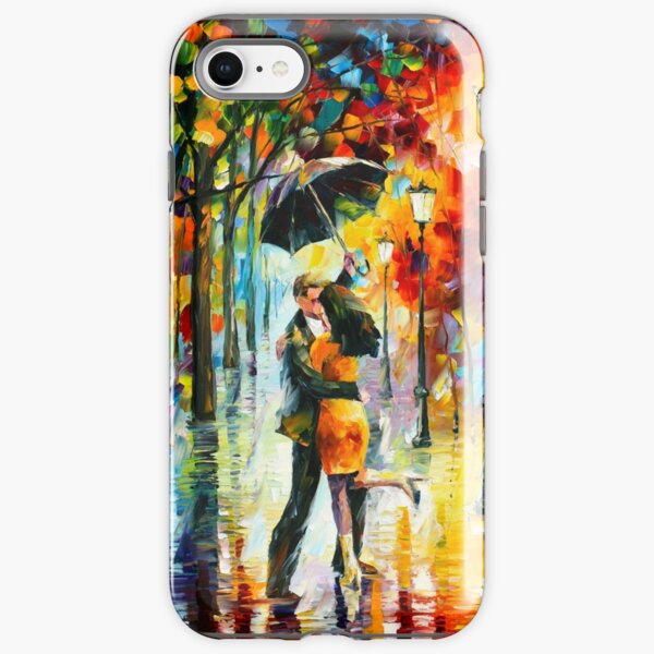 DANCE UNDER THE RAIN - Leonid Afremov iPhone Tough Case