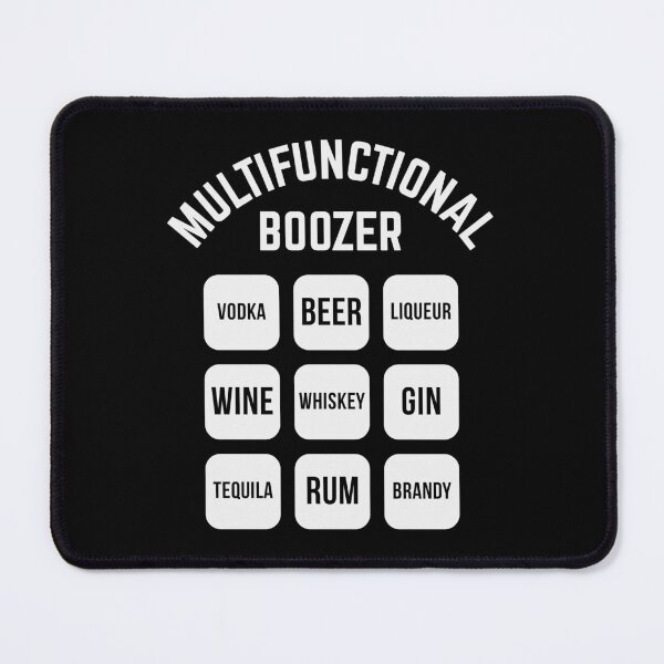 Item preview, Multifunctional Boozer (Drinking Alcohol / White) designed and sold by MrFaulbaum.
