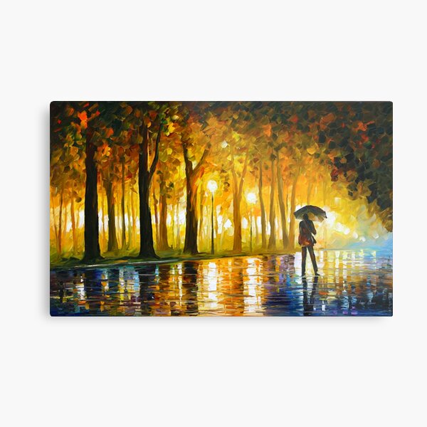 BEWITCHED PARK - Leonid Afremov Metal Print
