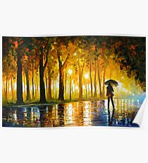 BEWICKELTER PARK - Leonid Afremov Poster