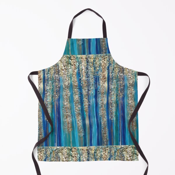 Item preview, Gold wrapped in blue artwork design designed and sold by Elamcreations.