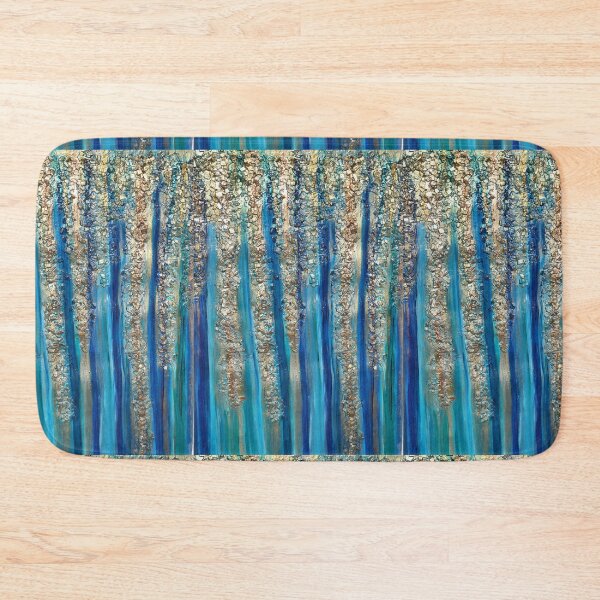 Item preview, Gold wrapped in blue artwork design designed and sold by Elamcreations.