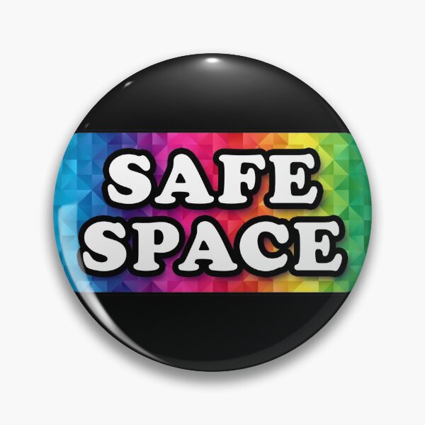 Item preview, Safe Space Sign Gay Pride Rainbow  designed and sold by aronia.