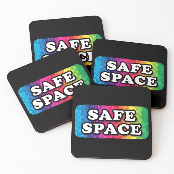 Item preview, Safe Space Sign Gay Pride Rainbow  designed and sold by aronia.