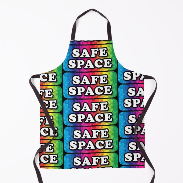 Item preview, Safe Space Sign Gay Pride Rainbow designed and sold by aronia.