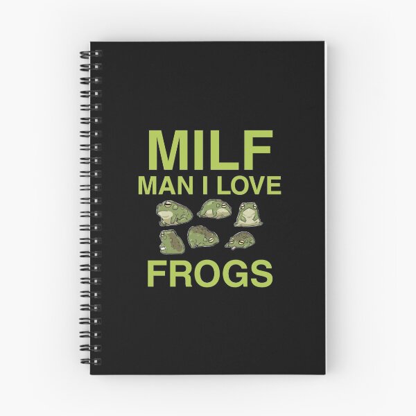 Item preview, funny frog quote milf man i love frogs bumper frog designed and sold by medbouk1.