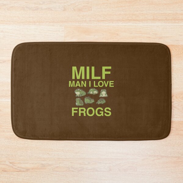 Item preview, funny frog quote milf man i love frogs bumper frog designed and sold by medbouk1.