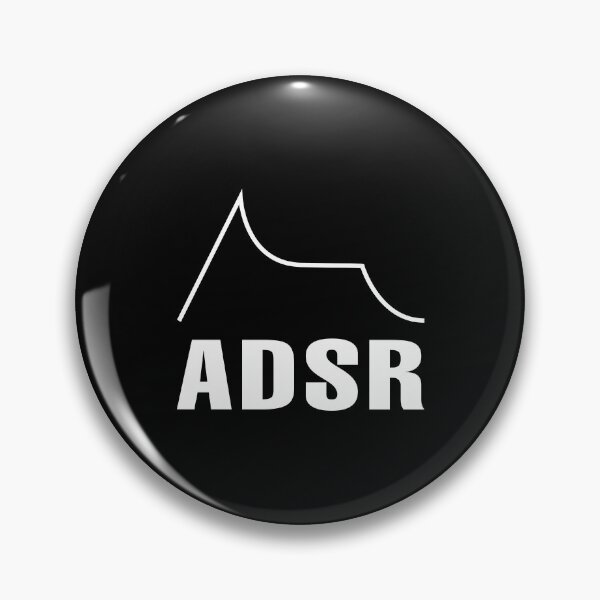 Item preview, ADSR White Text designed and sold by AuxDesigns.