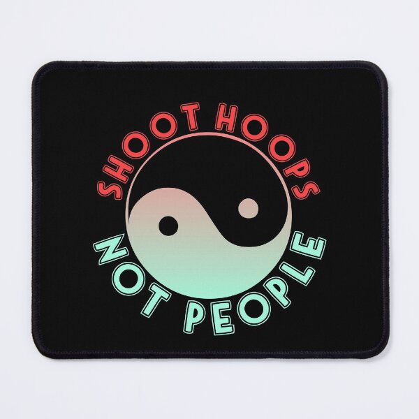 Item preview, Shoot Hoops Not People shirt. designed and sold by BubbleCrumbs.