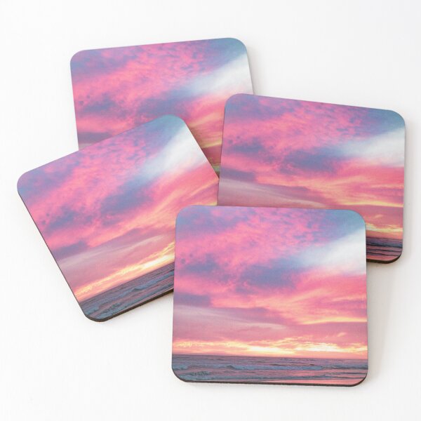 Item preview, Pink Cotton Candy Ocean Sunset  designed and sold by newburyboutique.