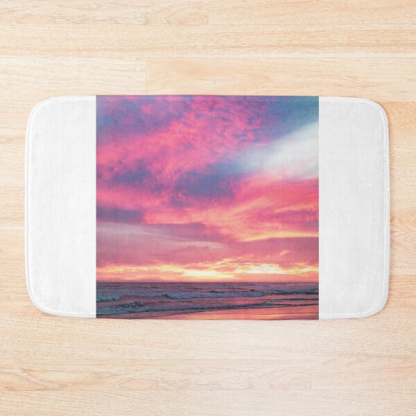 Item preview, Pink Cotton Candy Ocean Sunset  designed and sold by newburyboutique.