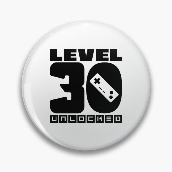 Artikelvorschau, Level 30 Unlocked entworfen und verkauft von wordpower900.