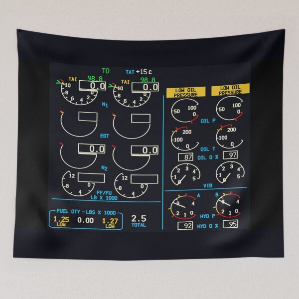 Item preview, BOEING 737 NG ENGINE INSTRUMENT PANEL designed and sold by Ljubomir Cvijovic.