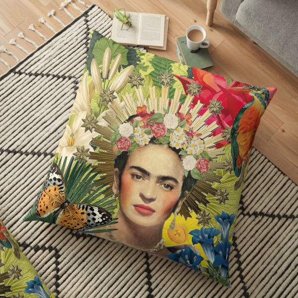 Frida Kahlo Corona Coussin de sol