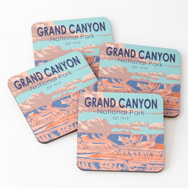 Item preview, Grand Canyon National Park Arizona Vintage designed and sold by KrisSidDesigns.