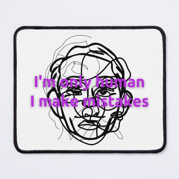 Item preview, I’m only human designed and sold by Alan Bragalini.
