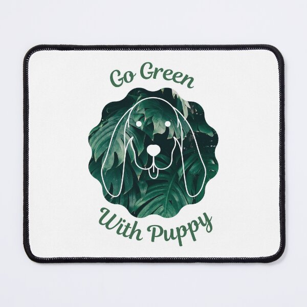 Item preview, Go Green With Puppy designed and sold by kucingmaikan.