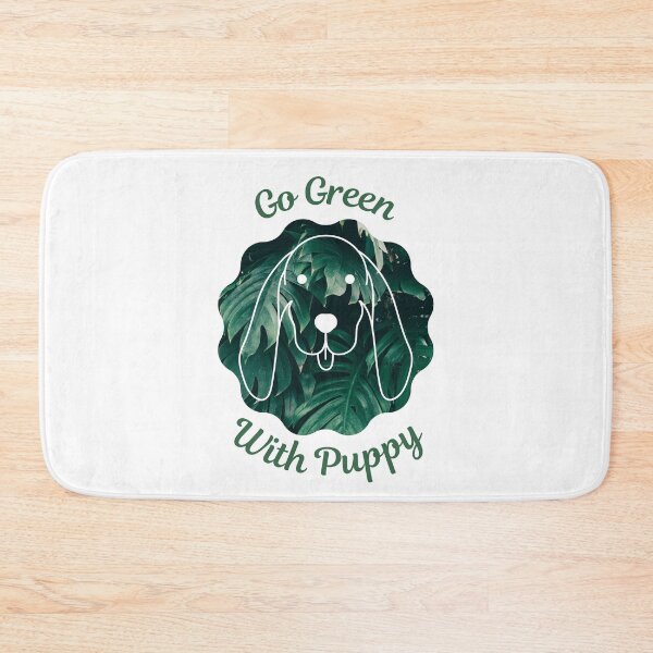 Item preview, Go Green With Puppy designed and sold by kucingmaikan.