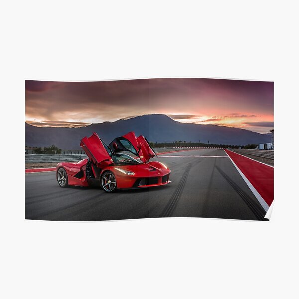 Puertas arriba LaFerrari Póster