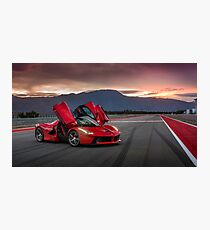 Doors Up LaFerrari Photographic Print