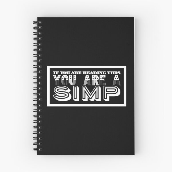 Item preview, If you are reading this you are a simp designed and sold by dinobouldering.
