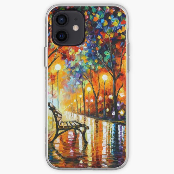 THE LONELINESS OF AUTUMN - Leonid Afremov iPhone Soft Case