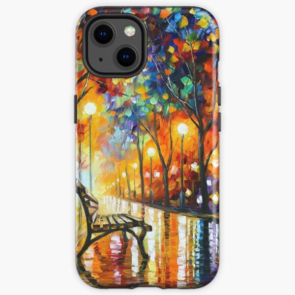 THE LONELINESS OF AUTUMN - Leonid Afremov iPhone Tough Case