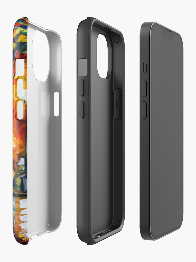 Alternate view of THE LONELINESS OF AUTUMN - Leonid Afremov iPhone Case