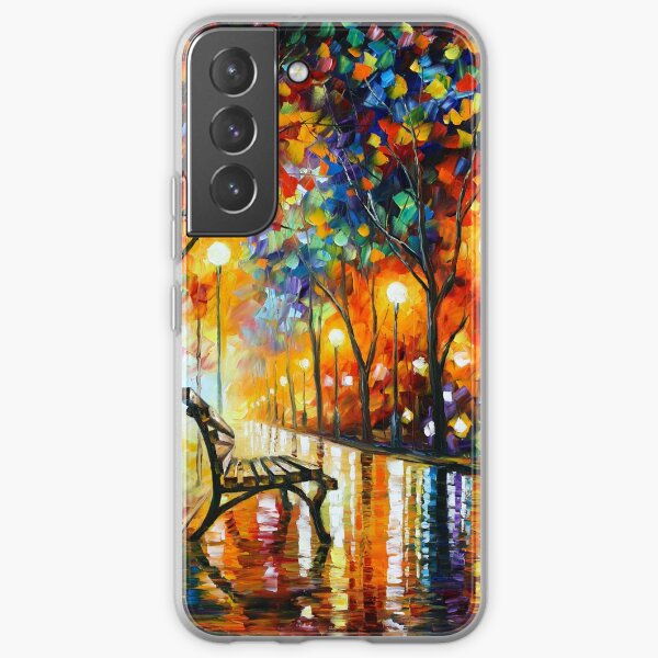THE LONELINESS OF AUTUMN - Leonid Afremov Samsung Galaxy Soft Case