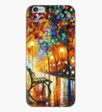 THE LONELINESS OF AUTUMN - Leonid Afremov iPhone Case
