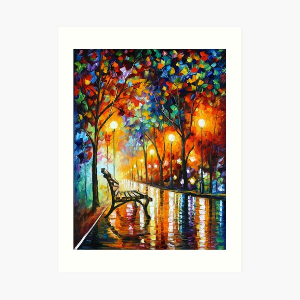 Hallo! Ich bin der Künstler Leonid Afremov.
Bieten Sie für meine Bilder unter http://www.afremovart.com
Folgen Sie mir auf Facebook - https://www.facebook.com/pages/Leonid-Afremov/229832890392662?sk=timeline Kunstdruck