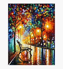 THE LONELINESS OF AUTUMN - Leonid Afremov Photographic Print