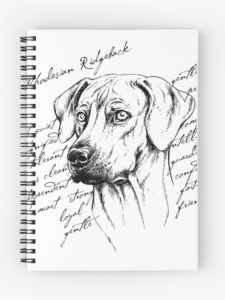 Thumbnail 1 of 3, Journal, Rhodesian Ridgeback designed and sold by Motivburg.
