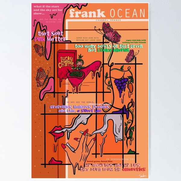 frank ocean channel orange poster｜TikTok Search