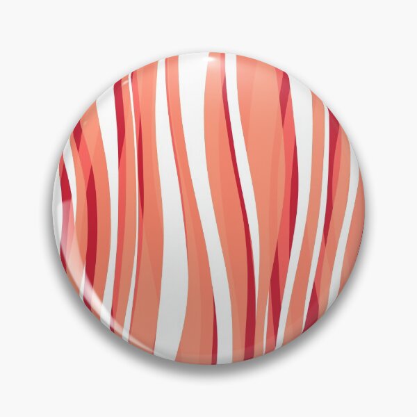 Artikelvorschau, Abstract Waves Stripes Pattern #1 Coral Tones entworfen und verkauft von bubblyshades.